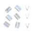 AussieSuperStore Jewellery Making Supplies Silver JF Ribbon Clamp 10mm (in 2 colors) JF Ribbon Clamp 10mm | Jewellery Making Accessories 9323823159948 JF1008
